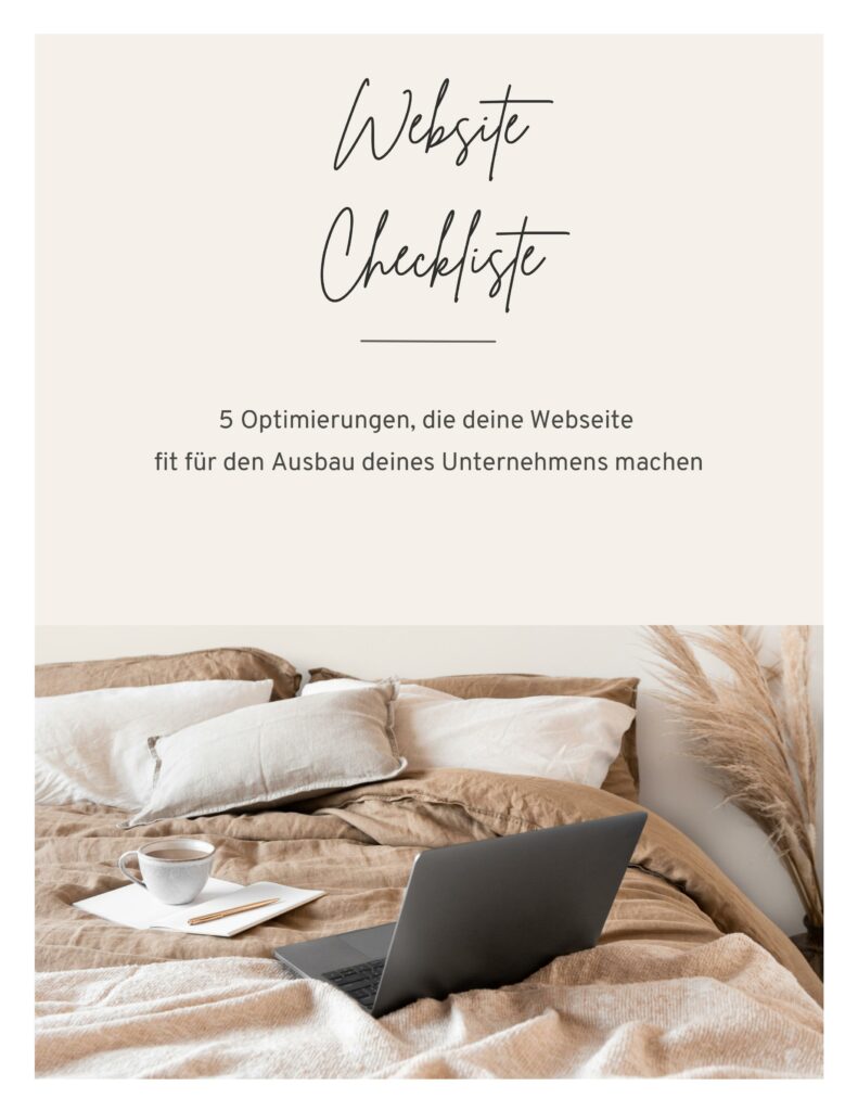 Website Checkliste